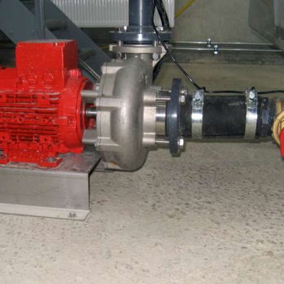 Flüssigfütterung der Konrad Pumpe GmbH