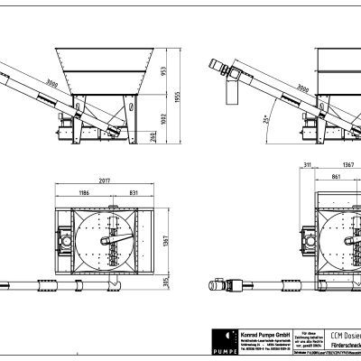 UNI-Dos CCM-Dosierer der Konrad Pumpe GmbH