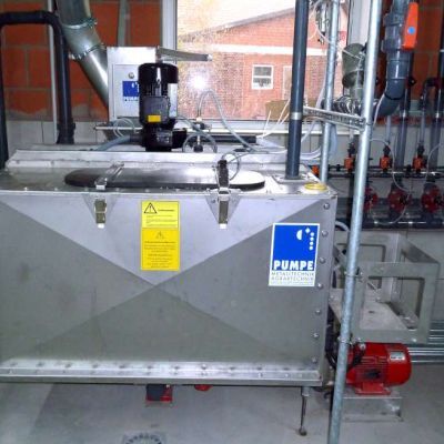 Flüssigfütterung der Konrad Pumpe GmbH