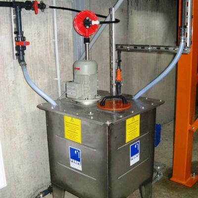 Flüssigfütterung der Konrad Pumpe GmbH